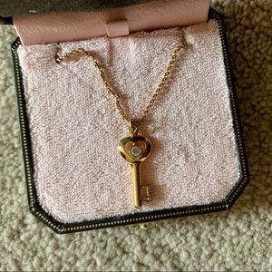 Juicy Couture Key Necklace Vintage